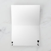 猫の死別カード カード (内部)