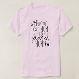 猫の母からベビーの母のシャツまで、妊娠が明らかになる Tシャツ