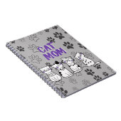 猫の母と手のノート ノートブック (右側)