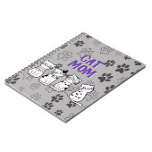 猫の母と手のノート ノートブック (左側)