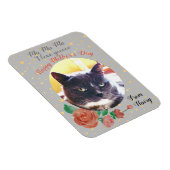 猫の母の日の写真 マグネット (右側)