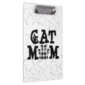 猫の母の猫の毛の絵柄 クリップボード (右)