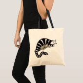 猫の母保護が可愛い子猫 トートバッグ (正面(商品))