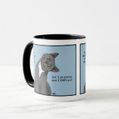 猫の母子縁組 マグカップ (正面左)