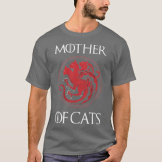 猫の母 スコップ Tシャツ