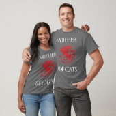 猫の母 スコップ Tシャツ (ユニセックス)