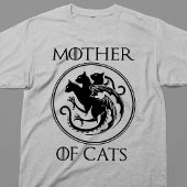 猫の母 神話の紋章 トライブレンドTシャツ