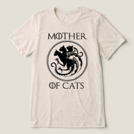 猫の母 神話の紋章 トライブレンドTシャツ