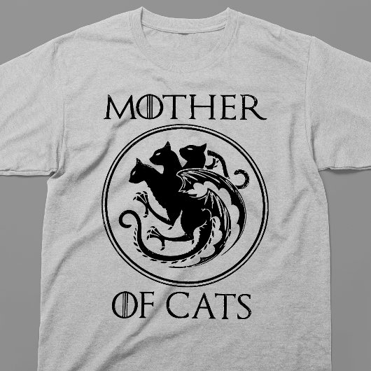 猫の母 神話の紋章 Tシャツ
