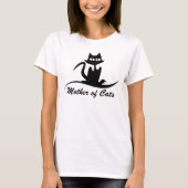 猫の母 Tシャツ (正面)