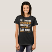 猫の毛のない完全衣装 Tシャツ (正面フル)