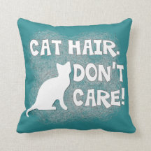 猫の毛は、気になりません! 枕