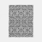 猫の毛皮 フリースブランケット (正面)