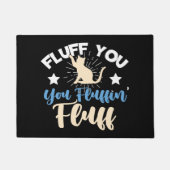 猫の毛 ドアマット (正面)