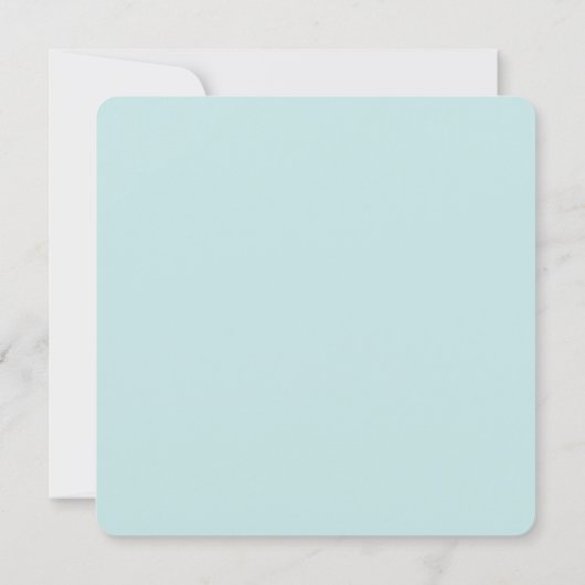 猫の水中の魚を見る – カード (裏面)