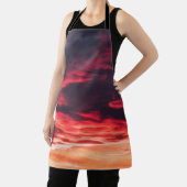 猫の波 エプロン (インサイチュ)