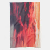 猫の波 キッチンタオル (縦)