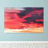 猫の波 キャンバスプリント (インサイチュ (ウッドフロア))