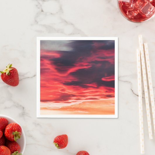 猫の波 スタンダードカクテルナプキン (インサイチュ)