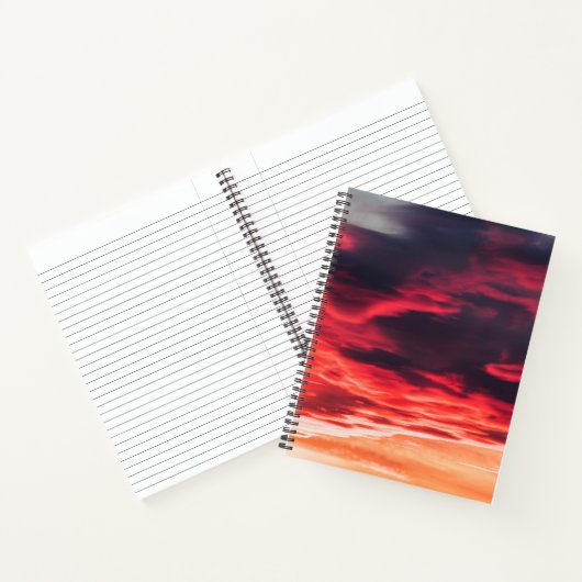 猫の波 ノートブック (内部)