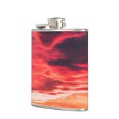 猫の波 フラスク (左)