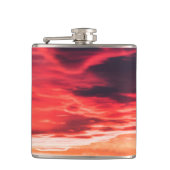 猫の波 フラスク (正面)