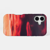 猫の波 iPhone 16ケース (裏面横)