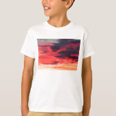 猫の波 Tシャツ (正面)