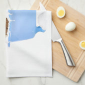 猫の洗浄 キッチンタオル (四つ折り)