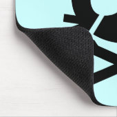 猫の海賊マウスパッド マウスパッド (コーナー)