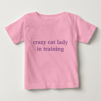 猫の熱狂する女性のトレーニングベビーtutuかわいいボディスーツ ベビーTシャツ
