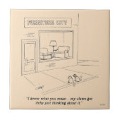 猫の爪研ぎ家具 タイル (正面)