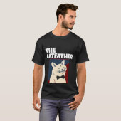 猫の父の日TシャツTシャツ Tシャツ (正面フル)