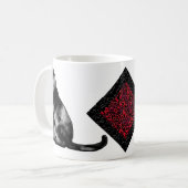 猫の牧夫 コーヒーマグカップ (正面左)