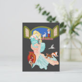 猫の物語 ポストカード (スタンド正面)