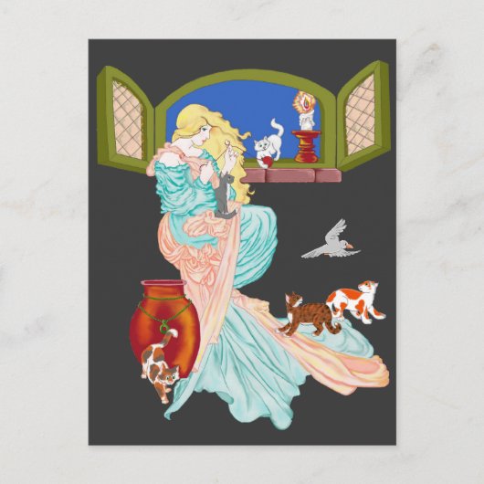 猫の物語 ポストカード (正面)