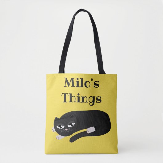 猫の物 トートバッグ (正面)