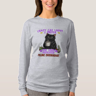猫の狂ったおばさんなんかに、なりたくないんだけど Tシャツ