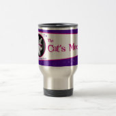 猫の猫の鳴き声のブログのタンブラー トラベルマグ (中央)