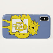 猫の猫保持写真猫の猫保持写真 Case-Mate iPhoneケース (裏面(横))