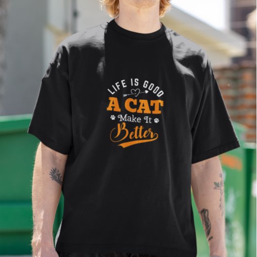 猫の生き方 Tシャツ