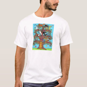 猫の生命の木2 Tシャツ