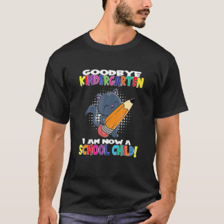 猫の生徒 さようなら幼稚園 私は今小学生 Tシャツ