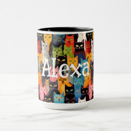 猫の生意気 マグカップ