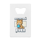 猫の生活は完璧 クレジットカード栓抜き (裏面)