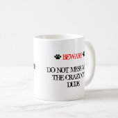 猫の男と一緒熱狂するに遊ぶ コーヒーマグカップ (正面右)