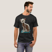猫の皮肉な言葉 私が引っ掻いたのですか Tシャツ (正面フル)