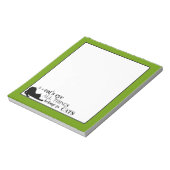 猫の目には全て猫のものがある ノートパッド (回転)