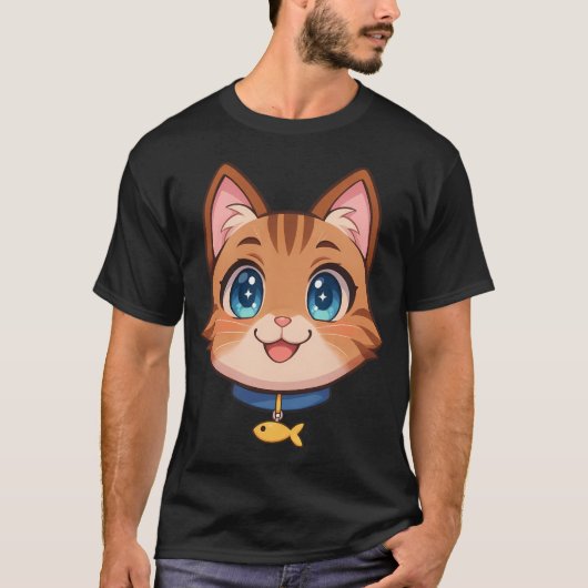 猫の目のオウムガイ Tシャツ (正面)