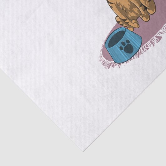 猫の目よくはしゃぐで可愛くてフワフワの可愛い子猫 薄葉紙 (詳細)